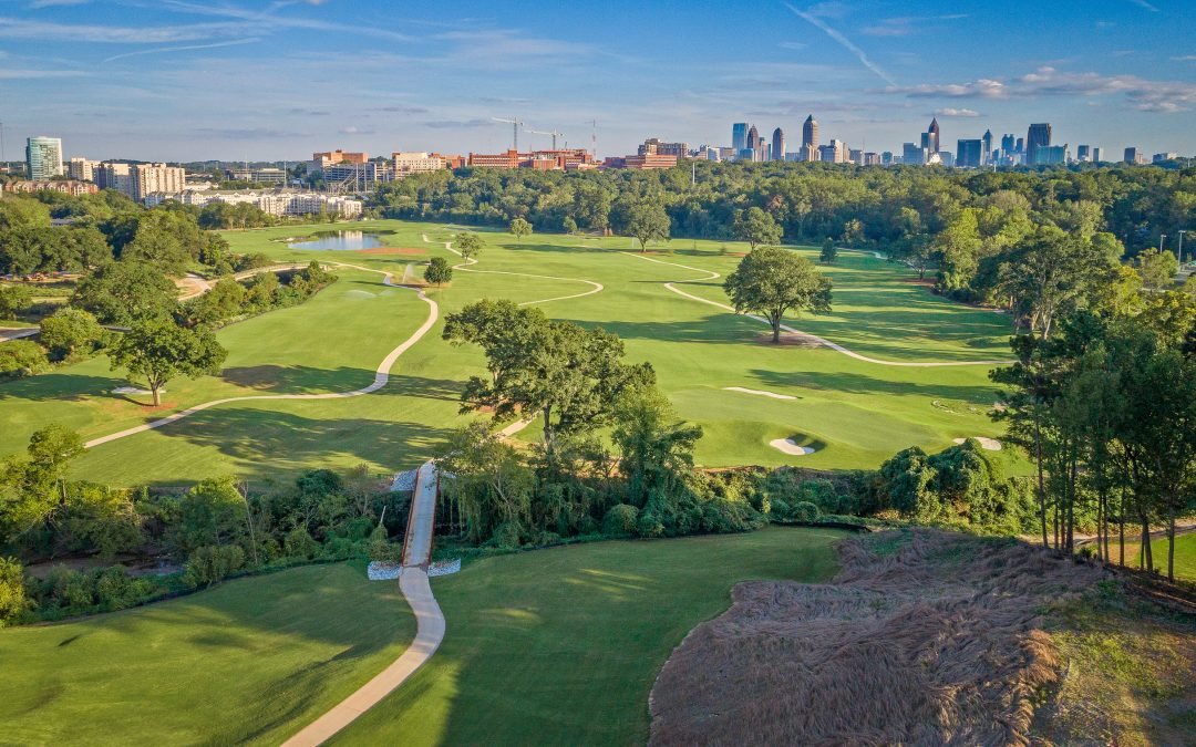    Before and After photos of the Bobby Jones Golf Course   , Atlanta, GA  