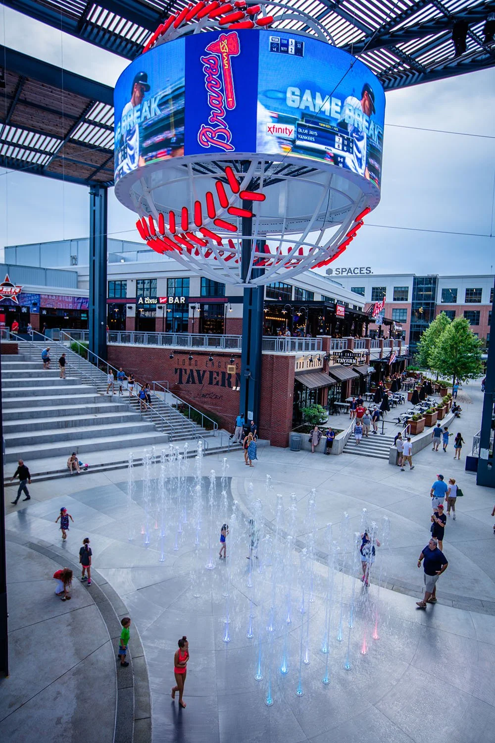   The Battery Atlanta at Truist Park ,   Atlanta, GA   - Fan-forward design elements enable the stadium and plaza design to remain relevant for years to come. 