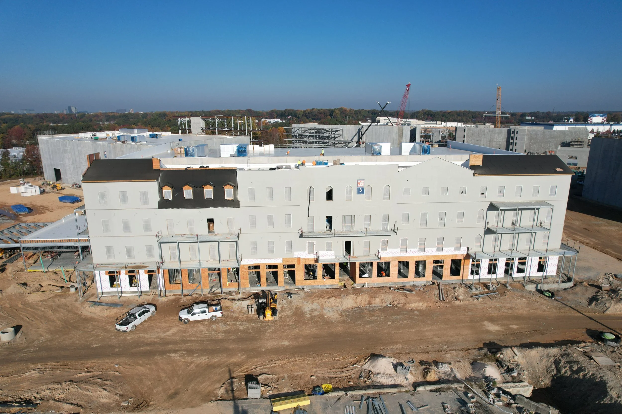  Themed architecture will reflect iconic areas such as NYC’s meat-packing district and brownstones, classical European style, and New Orleans’ French Quarter 