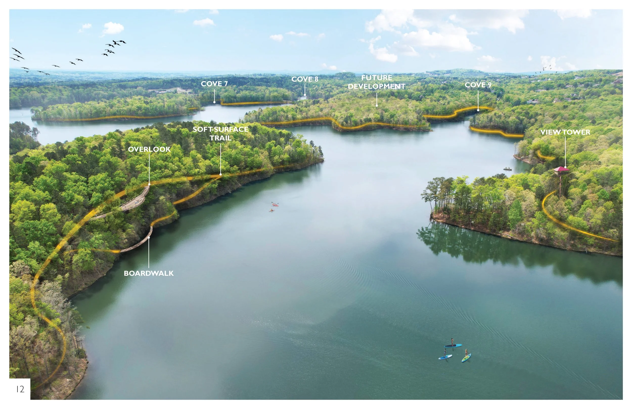 Hickory Log Creek Reservoir , Canton, Georgia . The site lies within the Southern Metasedimentary Mountains subsection of the Blue Ridge Ecoregion.