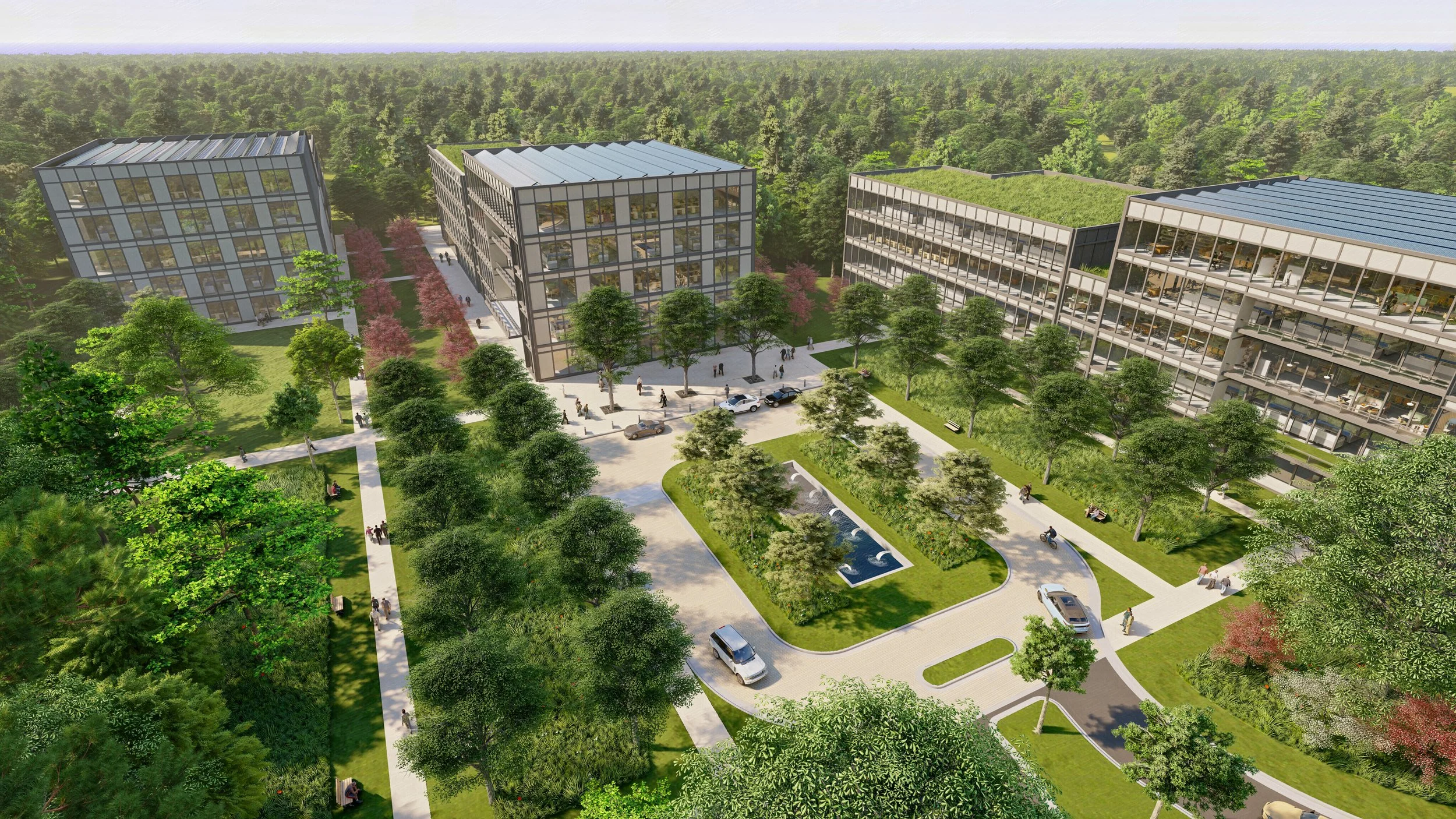  HGOR rendering of Rowen - innovation district - in Gwinnett County, GA 