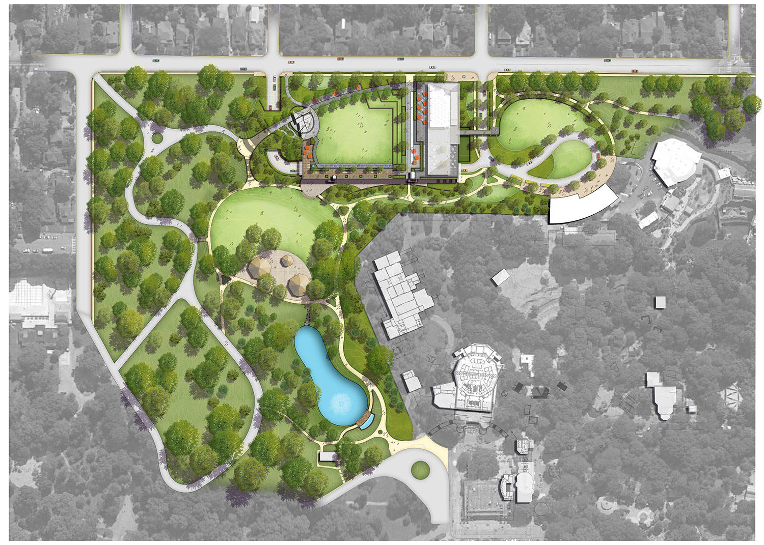 Grant Park Gateway drawing plans