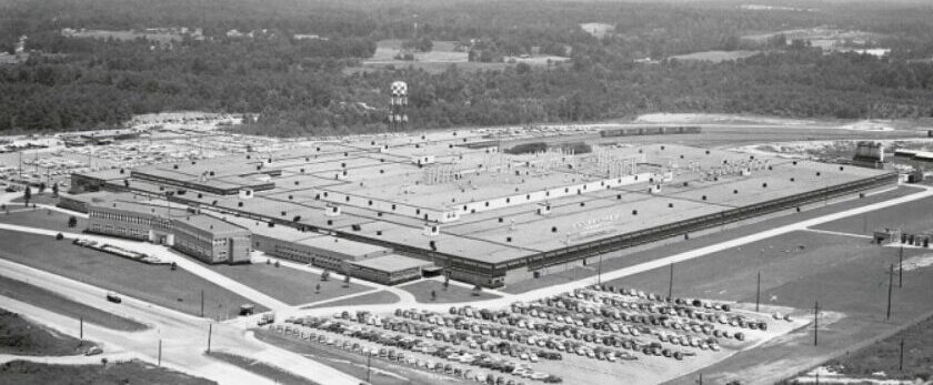 General Motors Historical image from the DeKalb History Center