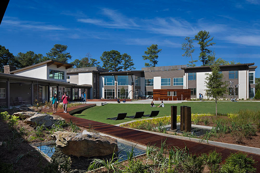 Skyland Trail Rollins Courtyard