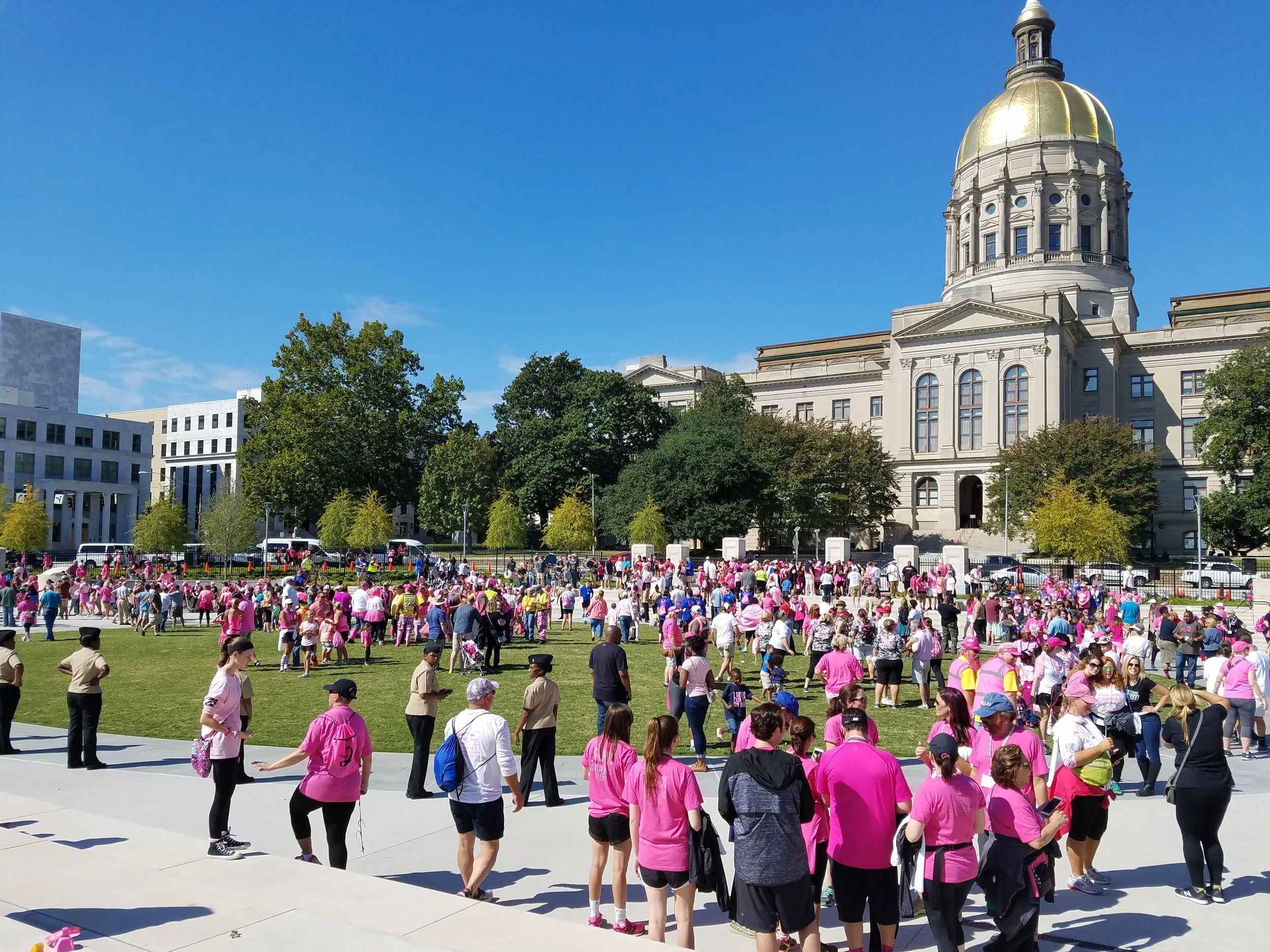  This photo of the space post improvements – a flexible open space that accommodates gatherings of up to 3,000 people 