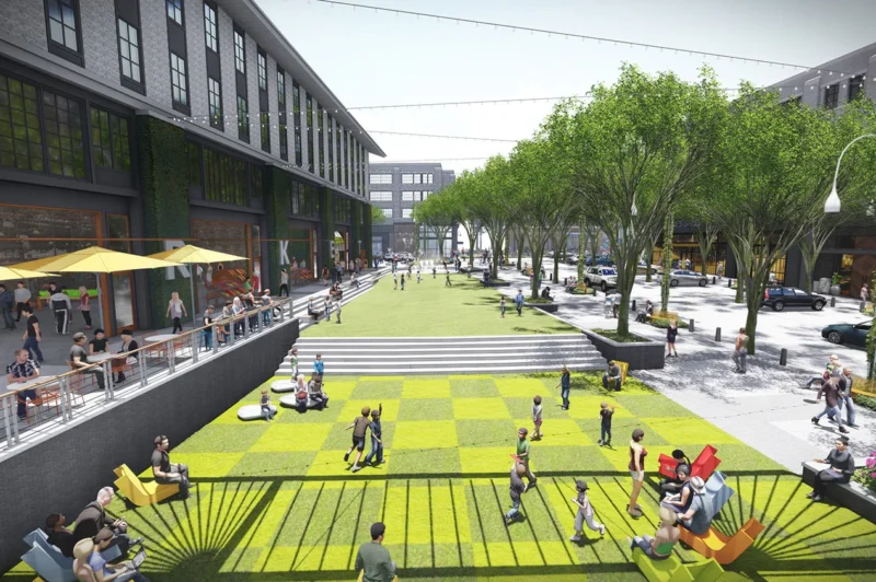 Central Plaza rendering