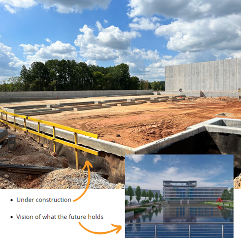   Assembly Atlanta,  Atlanta, GA   - 1-acre studio stormwater pond designed for function and filming. 