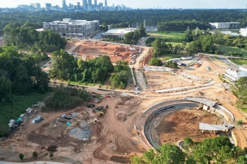 Amazing greenspace quietly coming together off Beltline