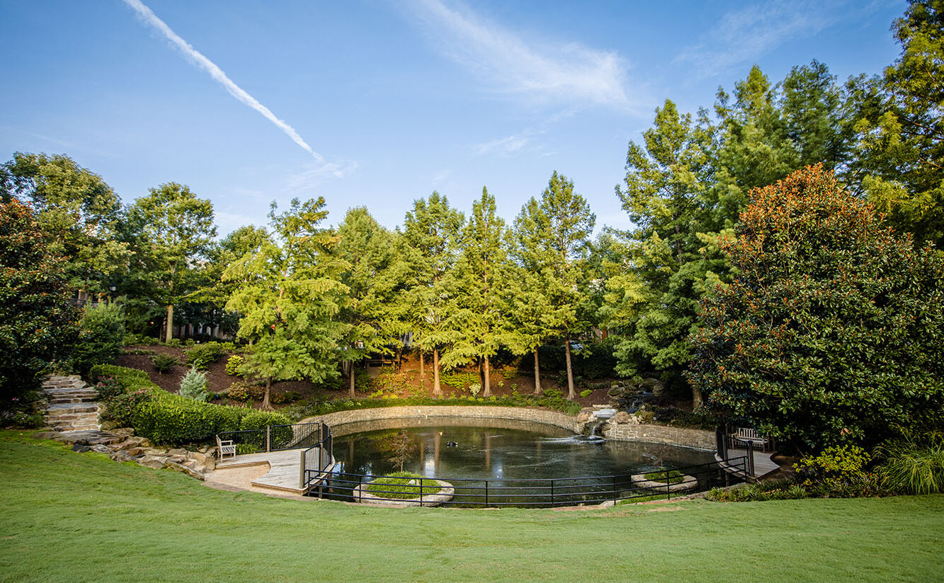central stormwater park amenity at Glenwood Park